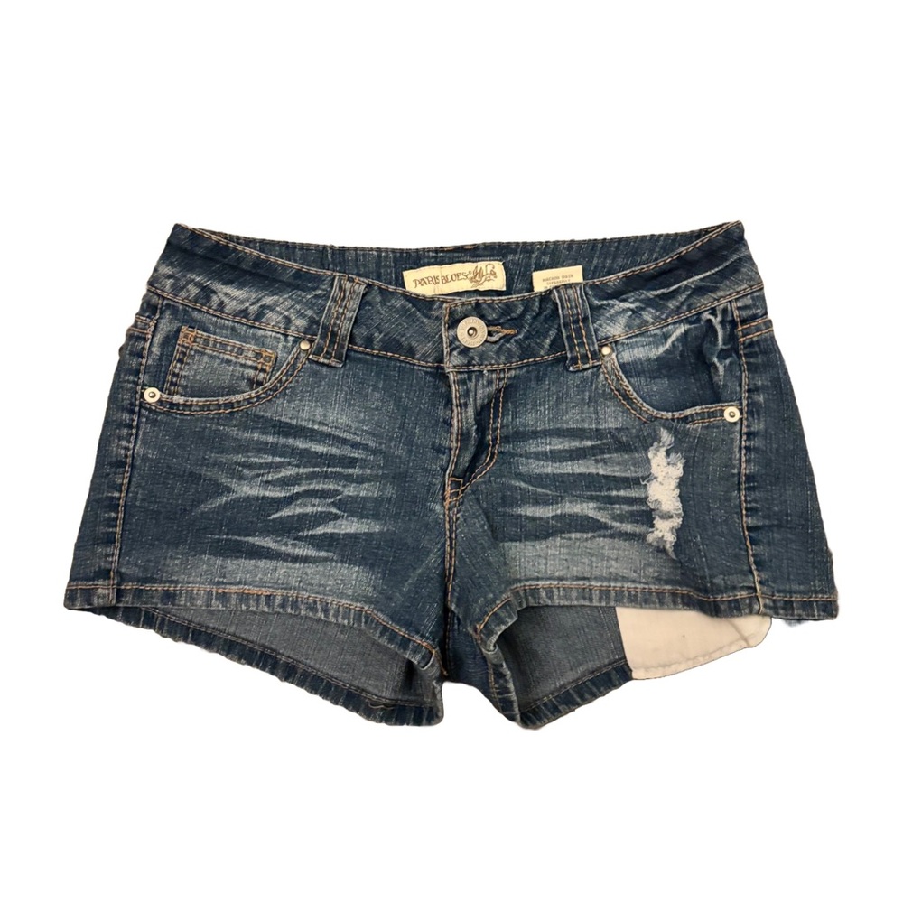 Denim Distressed Women Shorts